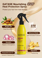 Spray Protettivo dal Calore per Capelli 450 ° Olio di Argan con Cheratina, Protezione Termica Nutriente, Controllo del Crespo e Lucentezza per Tutti i Tipi di Capelli