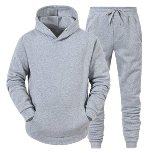 Conjunto de chándal personalizado para hombre y mujer, conjunto de chándal de entrenamiento para hombre, conjunto de fitness para correr de 2 piezas, ropa de gimnasio con logotipo personalizado - Product Image 1