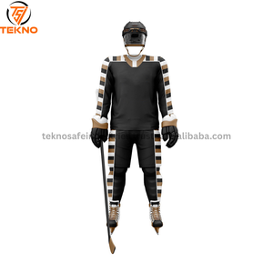 Camiseta deportiva de nuevo estilo con estampado personalizado de equipo profesional de hockey sobre hielo para hombre con técnica de sublimación, uniforme deportivo OEM - Product Image 4