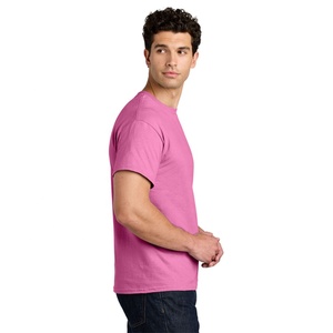 Camiseta de Algodón para Hombre de Primera Calidad, Cuello Redondo Clásico, Manga Corta, Básica, Personalizable, Fabricante de Ropa al por Mayor - Product Image 2