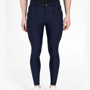 Pantalons d'équitation pour hommes, coupe ajustée, culottes d'équitation respirantes, tissu extensible, design durable, culottes d'équitation - Product Image 1