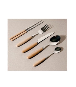 Ensemble de couverts en bois de qualité de luxe pour accessoires de cuisine au meilleur prix - Product Image 3
