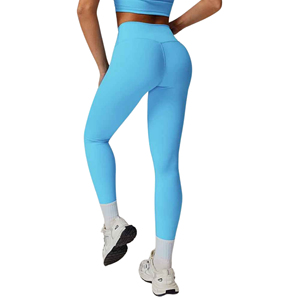 Leggings d'entraînement d'été sans coutures pour femmes, bas de sport personnalisés, respirants et antibactériens pour le yoga, la course et les activités physiques - Product Image 3