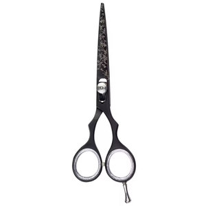 Black Titanium <b>Hairdressing</b> <b>Scissors</b> for Barbers and Stylists Professional Hair Cutting <b>Scissors</b> Black Titanium Barber Tools - Product Image 1