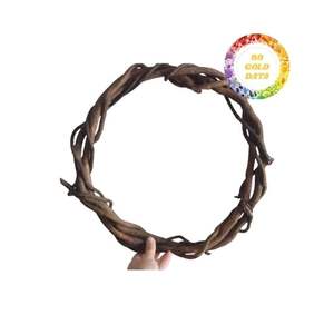 เครื่องประดับต้นคริสต์มาสหวายธรรมชาติไม่เหมือนใครทำมือในเวียดนามสำหรับตกแต่งวันหยุด - Product Image 1