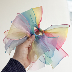 Corea Premium da 7 a 8cm nastro in Organza ondulato con bordo largo nastro morbido per confezioni regalo di lusso e accessori - Product Image 2