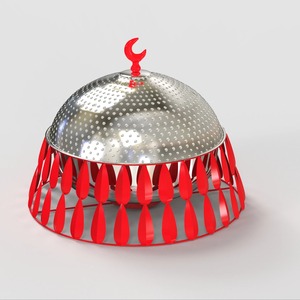 Mini chauffe-plats plaqué or fait à la main, meilleure vente et haute qualité - Product Image 4