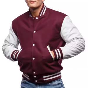 Chaqueta Bomber Deportiva Personalizada con Bordado Letterman, Chaqueta Universitaria Informal, Chaqueta Bomber Personalizada para Hombre y Mujer - Product Image 3