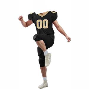 Nueva Llegada, Jersey de Fútbol Americano Sublimado Personalizado, Pantalones Cortos Transpirables que Absorben la Humedad, Logotipo Personalizado, Material de Alta Calidad - Product Image 5