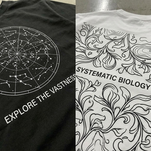 เสื้อยืดพิมพ์ลายโลโก้ ออกแบบเองได้ ทรงคลาสสิค ผ้าฝ้าย 200gsm แฟชั่นสุดหรู สตรีทแวร์สำหรับผู้ชาย ขายส่ง เสื้อยืดแบบกำหนดเองได้ - Product Image 3