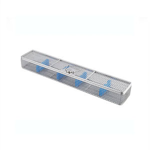 Plat de plateau de stérilisateur de panier de désinfection médicale chirurgicale avec le cas de stérilisation d'endoscope de couverture - Product Image 2