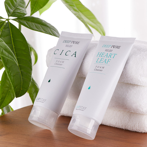 [CAPSTAY] Limpiador facial DEEP PURE RELIEF FOAM CLEANSER - HEARTLEAF o CICA Desmaquillante de limpieza profunda - Product Image 1