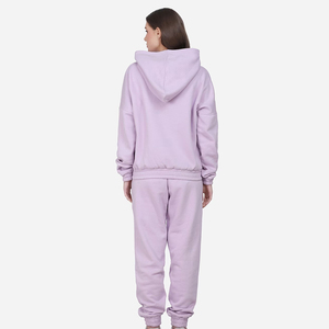 Unisex Customized Logo Zip <b>Cardigan</b> XL <b>Women</b> Jogger Sets Breathable Printed <b>Fleece</b> Blank Sweat Suits for Winter Matching Jogging - Product Image 4