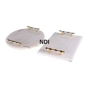 Decoración de mesa de CENA DE Hotel en casa, bandeja de Metal para servir, suministros de Hotel para restaurante, Bandejas para servir en el hogar, cocina diaria, Catering usado - Product Image 1