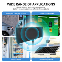 Antenne combinée 7-en-1 5G 2x2 MIMO WiFi 3x3 GPS 2x2 à signal stable et gain élevé pour routeur de véhicule, personnalisée, directement d'usine