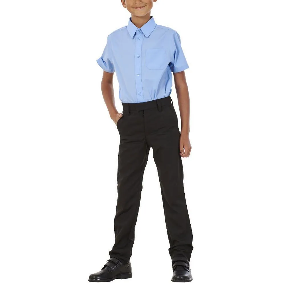 Pantaloni per l'uniforme scolastica per ragazzi pantaloni slim a forma regolare all'ingrosso 2023 scuola superiore autunno abbigliamento scolastico