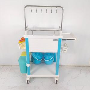 6 móc y tế truyền Xe đẩy kép ngăn kéo + mã màu thùng cho Phường hiệu quả - Product Image 4