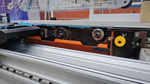 ZICAR prix compétitif mélamine planche découpeuse scie à panneaux scie à table coulissante 45 ou 90 degrés pour le travail du bois - Product Image 3