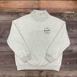 Sudaderas Casuales de Invierno para Mujer, Estilo Urbano, Cuello Alto, Holgadas, con Lentejuelas, Mezcla de Algodón, Personalizadas, Venta al Por Mayor del Fabricante - Product Image 5