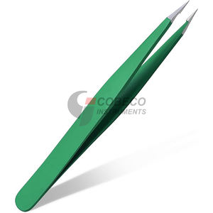 Pinzas Médicas Ligeras de Acero Inoxidable, Pinzas Quirúrgicas de Precisión, Estériles, Rectas y Curvas, para Laboratorio - Product Image 3