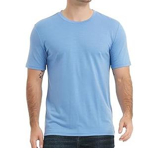 Camisetas de Manga Corta para Hombre al por Mayor con MOQ Bajo, 100% Lana, Transpirables, de Secado Rápido, Ligeras, de Lana Merino - Product Image 6