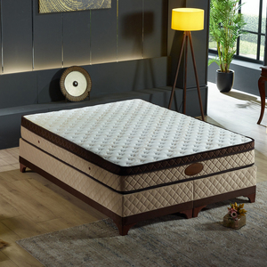 Muebles turcos de lujo para apartamento Proyecto llave en mano Suministro de oro OEM Etiquetado privado Cama de pared Madera tapizada de lujo - Product Image 4