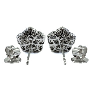 Nouvel Arrivage Hong Kong Vente en Gros Haute Qualité Or Blanc Massif 18 carats Véritable Diamant Clou d'oreille Tendance pour Fiançailles, Mariage, Cadeau de Fête - Product Image 3