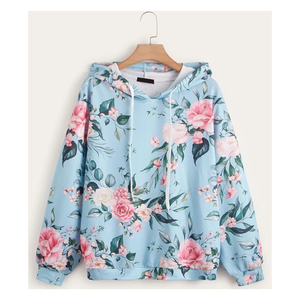 Sudadera con Capucha Extra Grande para Mujer, Diseño Tie Dye, 100% Fibra de Bambú, Tela de Lona Transpirable, Logotipo Frontal para Ropa Urbana Moderna - Product Image 1