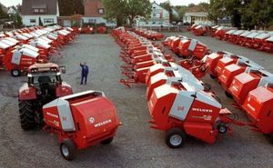 8050 and 8070 Model High Quality Best Price Mini Round Hay <b>Baler</b> Machine. - Product Image 2