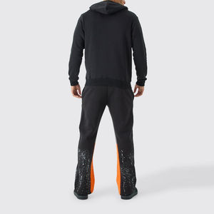 กางเกงลำลองสำหรับผู้ชายสีพื้นผ้าฝ้ายโพลีเอสเตอร์คุณภาพระดับพรีเมียมกางเกงแฟชั่นสไตล์ใหม่ - Product Image 2