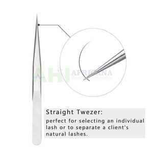 แหนบติดขนตาสแตนเลสคุณภาพสูง ผลิตตามสั่ง บริการ OEM จำนวนมาก รุ่นล่าสุด ทนทาน จับกระชับมือ ปรับแต่งได้ - Product Image 4
