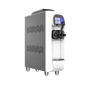 16L/H Commercial Soft Ice Cream Maker 220V Small Mini Home Machine for Coffee Shops and Manufacturing Plants