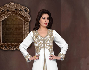 Hijab caftan islamique en Georgette brodé de mode modeste de qualité supérieure pour les femmes pour les prières quotidiennes Eid musulman traditionnel - Product Image 2