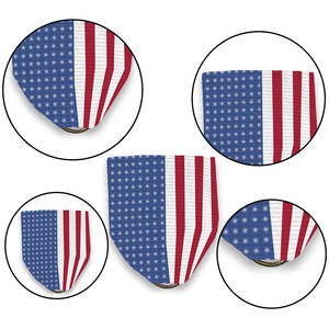 ริบบิ้นตกแต่งด้วยเข็มกลัดสีม่วงสีทองและสีเขียว - Product Image 6