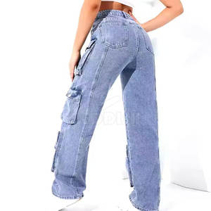 Pantalon cargo professionnel pour femmes, haute qualité, respirant, 100% coton, design à devant plat, pour un usage décontracté en été, en plein air, mi-longueur - Product Image 3