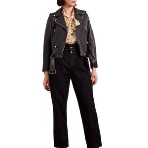 Chaqueta de cuero para mujer de calidad superior, diseño personalizado y chaquetas de cuero para mujer de color para adultos, servicio OEM al por mayor - Product Image 2