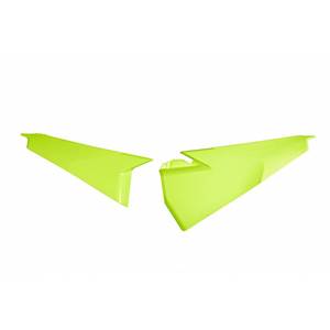 Husqvarna TE 2020 250-parte superiore 2023 giallo fluorescente in plastica ABS pannelli laterali carenatura moto - Product Image 1