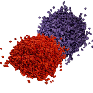 Suelo de patio de recreo EPDM elástico de alta calidad Gran amortiguación Superficies atléticas Espesor no tóxico ecológico 1-4mm - Product Image 1