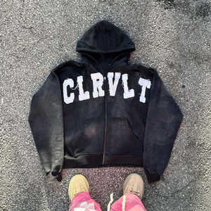 <b>Trendy</b> Funky <b>Hoodie</b> For Men Loose Fit Cotton Pullover Urban Street Style With Colorful Print - Product Image 6