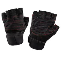 Guantes de Gimnasio Unisex Personalizados de Alta Calidad al por Mayor, con Cordones, Impermeables, de Poliéster, con Logotipo y Color Personalizados, para Levantamiento de Pesas y Ciclismo