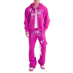 Survêtement pour homme de qualité supérieure, imprimé en relief, léger, prix de gros, entièrement personnalisé, imprimé en relief, avec un design tendance - Product Image 1