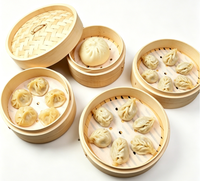 Lebensmittelechtes Antihaft-Back- und Dampfgarer-Papier, Luftfritteusen-Einlage für Knödel, Baozi und Dampfbrötchen