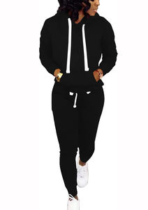 Chándal informal de moda con nuevo diseño personalizado para mujer, chándal para correr, conjunto de chándal para mujer al por mayor a la venta - Product Image 6