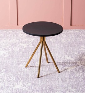 Unique Design Three Leg Metal Accent <b>Side</b> <b>Table</b> With Marble Top for Living Room and Home Furniture <b>High</b> Quality <b>Side</b> <b>Table</b> - Product Image 2