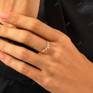 แหวนเพชรแท้14K/18K สำหรับงานแต่งงานและปาร์ตี้ของผู้หญิงดีไซน์วินเทจสีเหลืองทองคำขาวทองแท้เพชรแท้ใหม่ล่าสุด - Product Image 5