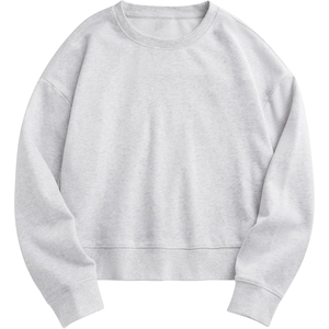 Vente en gros de sweat-shirt à épaules tombantes pour hommes 100% coton mélangé pull surdimensionné col rond Street Wear imprimé pour la saison de printemps - Product Image 3