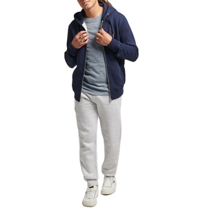 Haute qualité 100% coton polaire fermeture éclair hommes sweats à capuche sweat à capuche Logo personnalisé conception sweats à capuche unis pour hommes et unisexe 2025 - Product Image 3