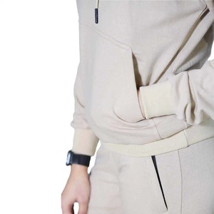 ชุดวอร์มผ้าฝ้ายสำหรับผู้หญิงชุดวอร์มออกแบบโลโก้ได้ตามต้องการ - Product Image 3