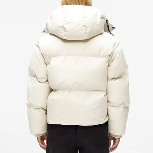 Ventes en gros, vêtements décontractés OEM, vestes matelassées à fermeture éclair intégrale pour femmes, 2026 / Nouvelle veste d'hiver coupe-vent pour femmes, veste longue à manches longues en duvet - Product Image 2