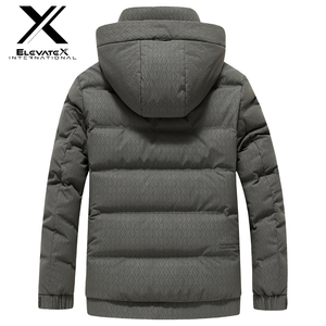 Chaquetas Acolchadas de Lona para Hombre de Alta Calidad, Estilo Urbano, para Invierno, Tallas Grandes, Moda Sostenible, Reversibles y Transpirables - Product Image 2